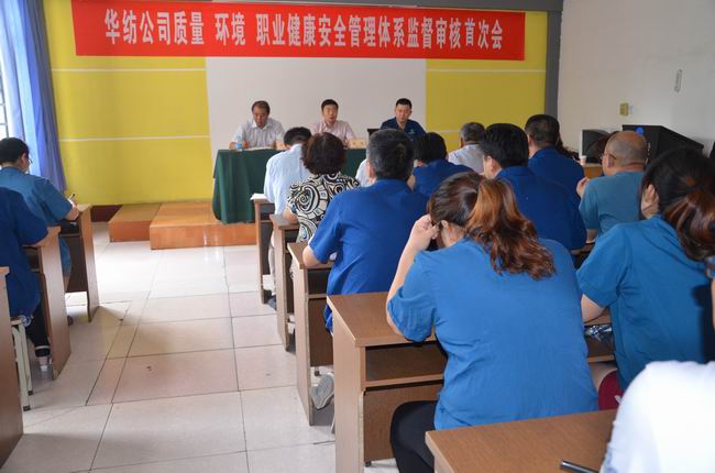 公司順利通過質量/環境/職業健康安全管理體系監